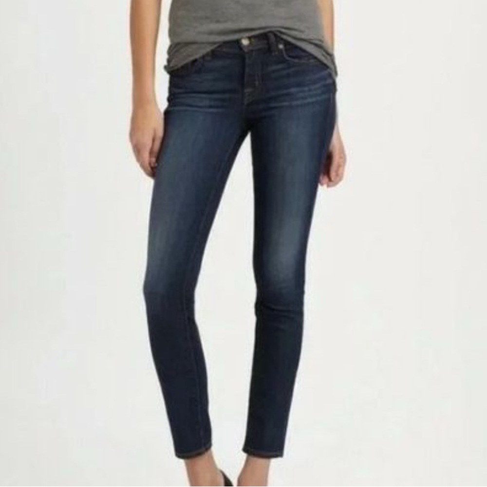 J Brand Dark Wash Vintage Capri Jeans Denim Women's Tight Jean Size 29 EUC